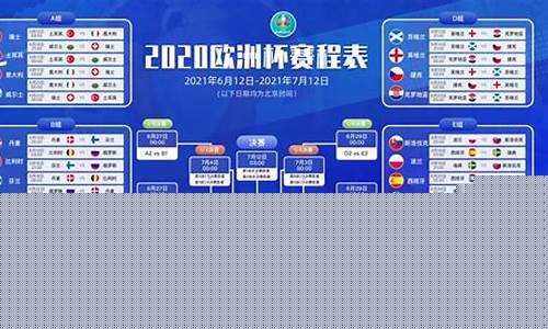 2021年欧洲杯足球赛事_2021年欧洲杯足球赛事有哪些