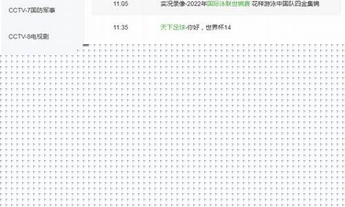 cctv5今日节目表单_CCTV5今日节目表单